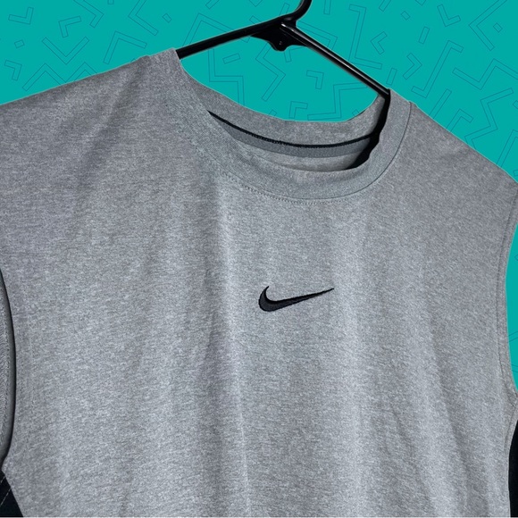 Nike center swoosh sleeveless tank top